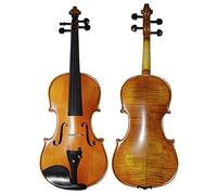 Violon Adulte Matt 4/4 Violon Stripes Naturelles Érable Master Master Hand-Craft Antique Violon Professionnel Instrument De Musique + Bow Rosin (Size : 4/4)