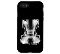 Violon Basse Effet Vieilli, Musique Classique Violon Coque pour iPhone SE (2020) / 7/8