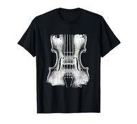 Violon Basse Effet Vieilli, Musique Classique Violon T-Shirt