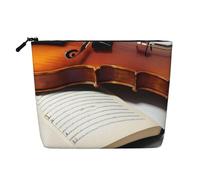 Violon Book Trousse de toilette de voyage polyvalente, parfaite pour un usage quotidien et les voyages d'affaires, Noir , Taille unique, Trousse de toilette