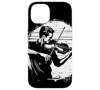 Violon Boy Sketch Fiddle Baroque Music Coque pour iPhone 14