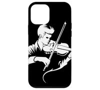 Violon Boy Sketch Fiddler Folk Music Coque pour iPhone 12 mini