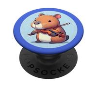 Violon Capybara PopSockets PopGrip Adhésif