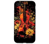 Violon Dessin animé Violoncelle Orchestre d'harmonie Coque pour iPhone SE (2020) / 7 / 8