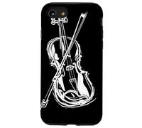Violon Dessin d'une ligne Musique baroque Coque pour iPhone SE (2020) / 7 / 8