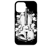 Violon Dessin Fiddle Musique Baroque Coque pour iPhone 12 mini