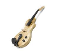 Violon Électrique 4/4 En Bois Massif Bleu À Quatre Cordes Violons Acoustiques