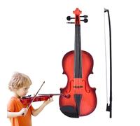 Violon Enfant Débutant | Petit Violon Jouet - Instrument de Musique Enfant Réglable pour Débutants Garçons Filles Famille Maison Voyage Anniversaire Collection