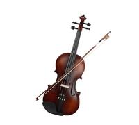 Violon fait à la main en bois massif mat 4/4 pour adulte (4/4)