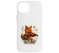 Violon Fox Musical Forest Spirit Coque pour iPhone 14 Plus