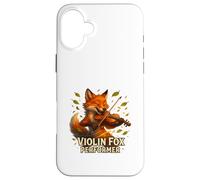 Violon Fox Musical Forest Spirit Coque pour iPhone 16 Plus