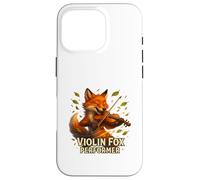 Violon Fox Musical Forest Spirit Coque pour iPhone 16 Pro