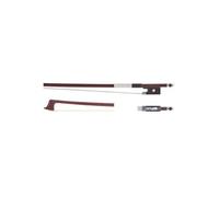 GEWA Archet pour violon Massaranduba Schüler 3/4 – grenouille ébène, baguette ronde