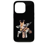 Violon Girafe Musique Classique Violoniste Girafe Violoniste Coque pour iPhone 13 Pro