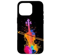 Violon Graffiti Violoniste Orchestre Coque pour iPhone 16 Pro