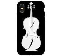 Violon Graphique Fiddle Orchestre d'harmonie Coque pour iPhone X/XS