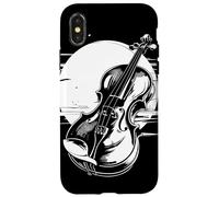 Violon Graphique Orchestre d'harmonie Coque pour iPhone X/XS