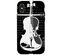Violon Graphique Violoncelle Musique Bluegrass Coque pour iPhone X/XS