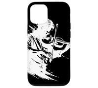 Violon Guy Dessin Instrument de musique pour garçon Coque pour iPhone 12/12 Pro