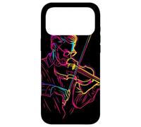 Violon Guy Line Art Fiddler Orchestra Coque pour iPhone 17 Pro Max