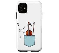 Violon in The Pocket Viola Music Teacher Student Violonist Coque pour iPhone 11