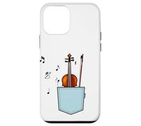 Violon in The Pocket Viola Music Teacher Student Violonist Coque pour iPhone 12 Mini