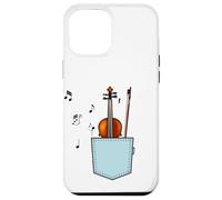 Violon in The Pocket Viola Music Teacher Student Violonist Coque pour iPhone 12 Pro Max