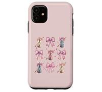 Violon Instrument Violoniste Fille Coquette Arc Rose Maman Coque pour iPhone 11