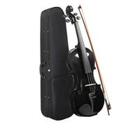 Violon Instruments De Musique Ensemble De Violon 4/4 Pour Adultes Débutants Avec Étui Rigide Archet Épaulière Et Cordes Supplémentaires Belle Mélodie