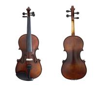 Violon Instruments De Musique Violon 4/4 Professionnel Fait Main En Bois Massif Mat Avec Table En Épicéa Idéal Pour Les Débutants(1-8)