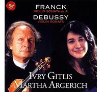 Violon Ivry Gitlis & Martha Argerichfranck Debussy...Japan CD Ltd Ed Ivry Gitlis