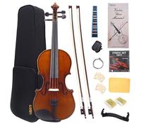 Violon JinQu avec peinture antique - Convient pour les débutants, les groupes, les professionnels, les artistes et les étudiants (3/4)