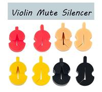 Violon Muet En Caoutchouc De Haute Qualité, 8 Pièces, Accessoires Pour Instruments De Musique