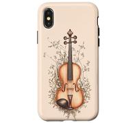 Violon Musique Classique Musicien Violon Coque pour iPhone X/XS
