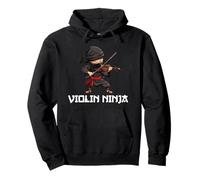 Violon Ninja Jouant du Violon Sweat à Capuche