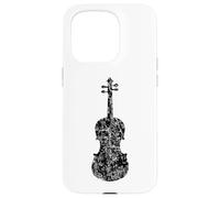 Violon (Noir Ancien) Violoniste Coque pour iPhone 15 Pro