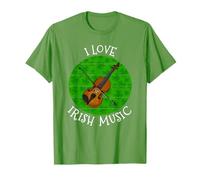 Violon pour la Saint-Patrick, J'adore la Musique Irlandaise T-Shirt