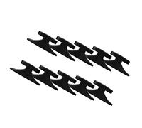 Violon Remplacement Accessoires 10 Pcs Violin Case Clip Bow Clip Stand Violon Bow Holder pour Violon Case Bow Holders Accessoires