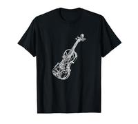 Violon Rétro Violoniste Alto T-Shirt Graphique avec Valeur