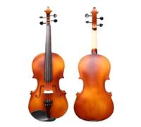 Violon rouge fait main mat adulte débutant instrument 4/4 (1/2)