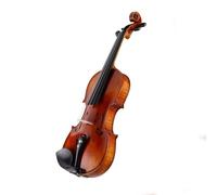 Violon Solo Professionnel Fabriqué À La Main En Bois Massif Tiger Strip Taille De Concert 4/4 Violons Acoustiques