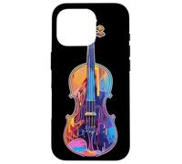 Violon Vaporwave Orchestre d'alto Coque pour iPhone 16 Pro