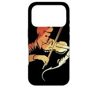 Violon Vintage Boy Graphic Musical Instrument Coque pour iPhone 17 Pro