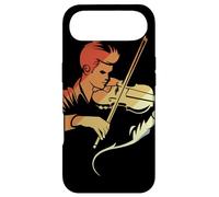 Violon Vintage Boy Graphic Musical Instrument Coque pour iPhone Air