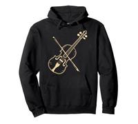 Violon Vintage Violoniste Musique Classique Archet Sweat à Capuche