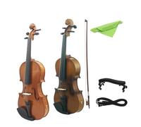 Violon Violon Électroacoustique 4/4 Ensemble Électrique Panneau En Érable Pour Performance Instrument À Cordes Professionnel(4/4 Wood color)