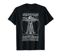 Violon Violoniste Vitruvien Leonardo Da Vinci T-Shirt