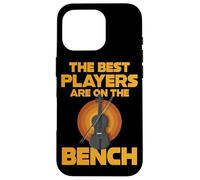 Violoncelle contrebasse The Best Players are on The Bench Coque pour iPhone 16 Pro