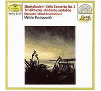 Violoncelle De Chostakovitch, Glazounov & Tchaikovsky Rostro, Violoncelle & Dir. Berliner Philh.