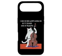 Violoncelle pour Chat contrebasse Musique Classique Chaton Violoncelle Coque pour iPhone Air